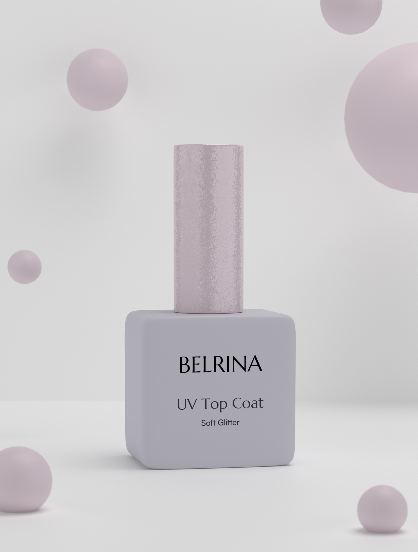 UV Top Coat Glitter morbido